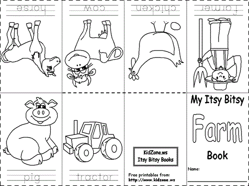 Itsy Bitsy Book - Farm