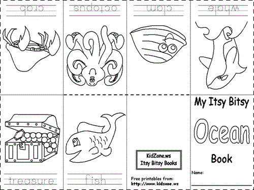 Itsy Bitsy Book - Ocean