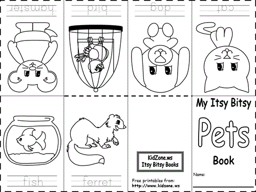 Itsy Bitsy Book - Pets