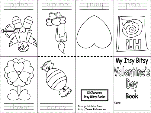 Valentine's Day Itsy Bitsy Book