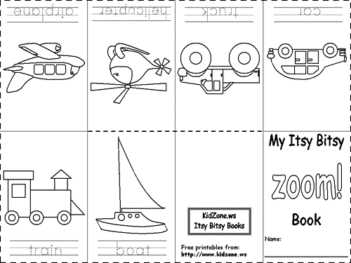 Itsy Bitsy Book - Zoom!