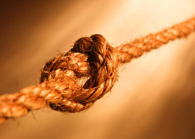 Magic trick with a rope