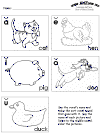 Short vowel sounds practice worksheet