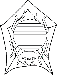 spider worksheet