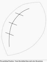 pre-printing practice worksheet