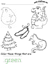 colors recognition practice worksheet