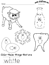 colors recognition practice worksheet