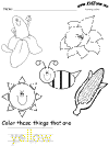 colors recognition practice worksheet