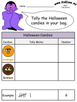 Halloween graphing