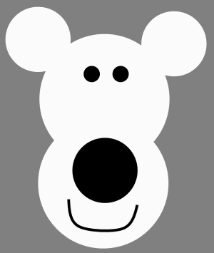 circle polar bear
