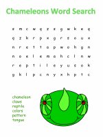Chameleon word search.