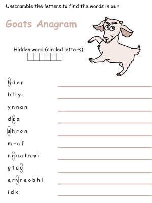 Goats anagram
