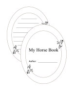 Horse Shapes Book
