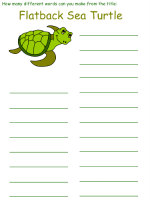 turtle creative word mine
