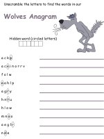 Wolves Anagram