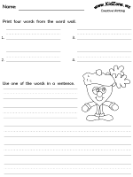 Creative Writing Worksheets