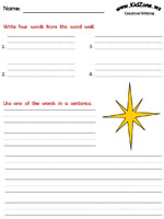 Creative Writing Worksheets