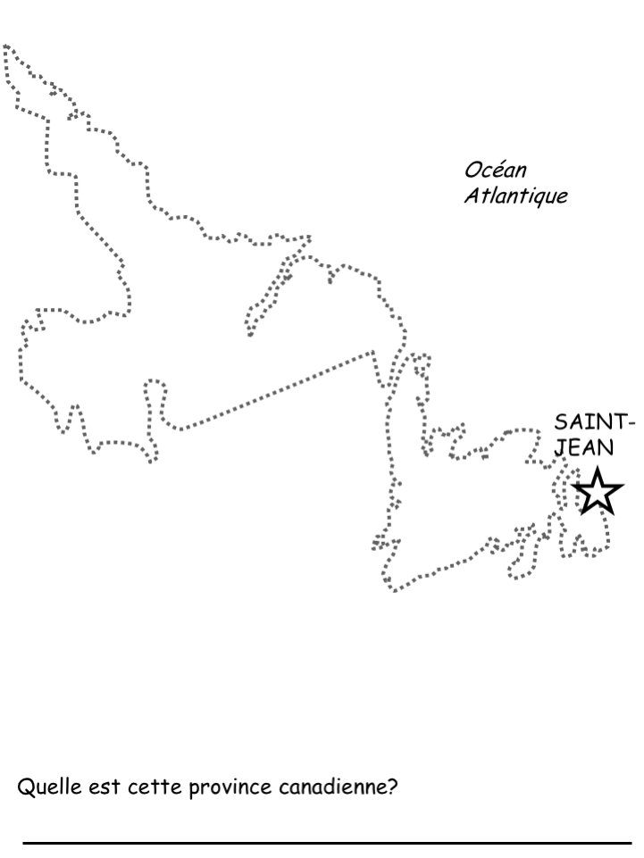 Exercice: Nommer la province