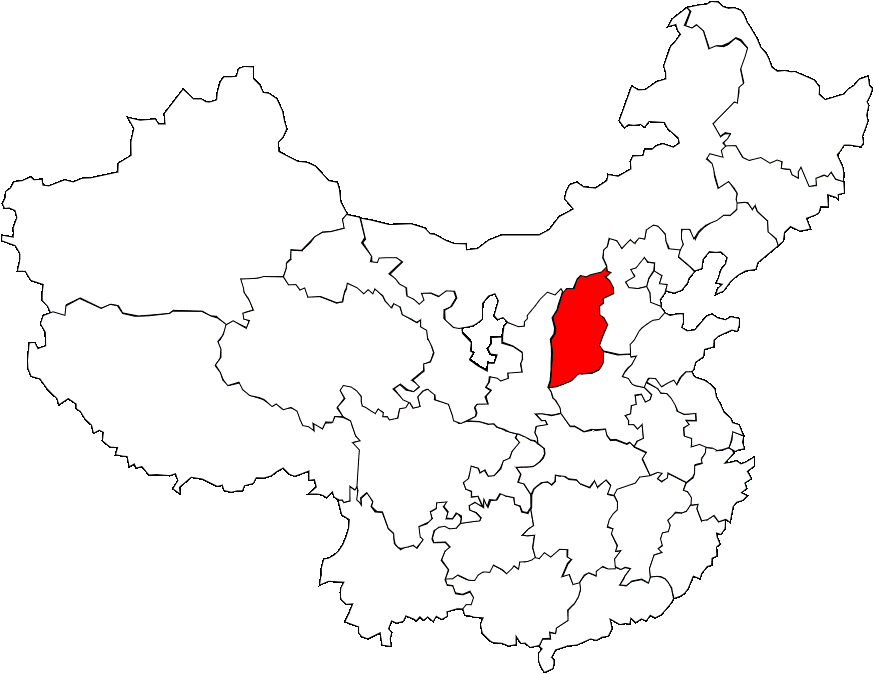 Carte du Shanxi