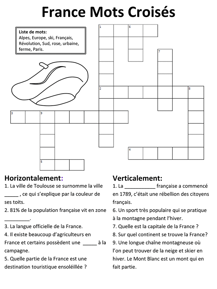 France Mots Croises