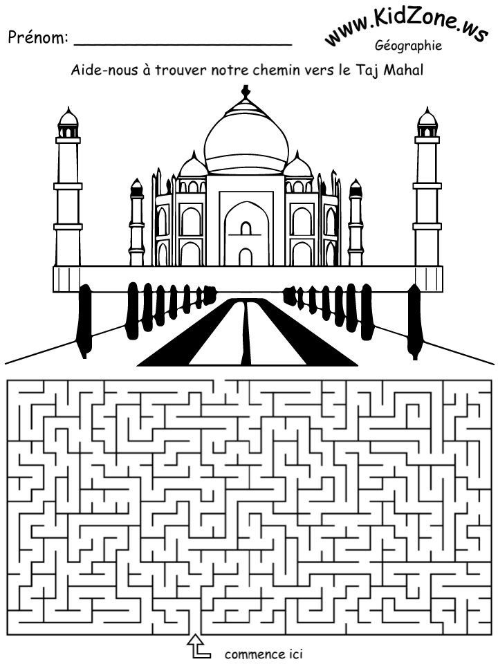 Activité: Labyrinthe