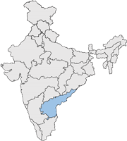 Carte Andhra Pradesh