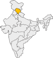 Carte Himachal Pradesh