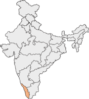 Carte Kerala