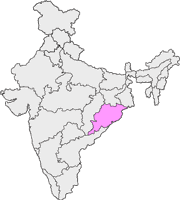 Carte Odisha
