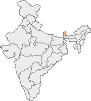 Carte Sikkim