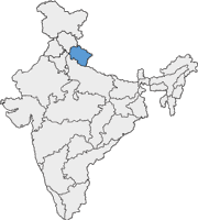 Carte Uttarakhand