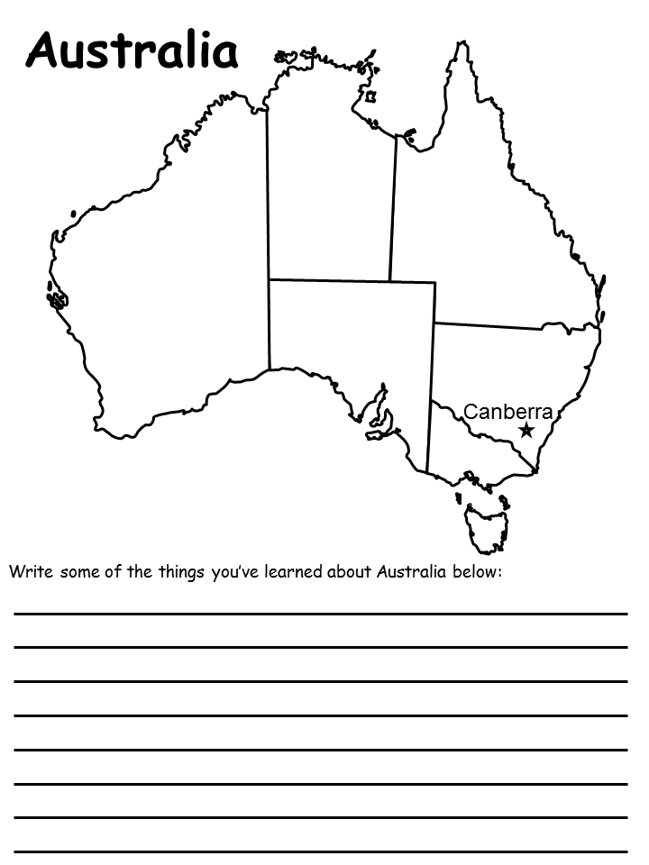 Australia Map