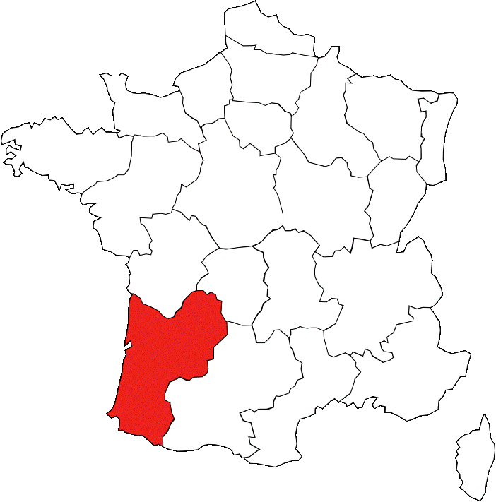 Aquitaine Map