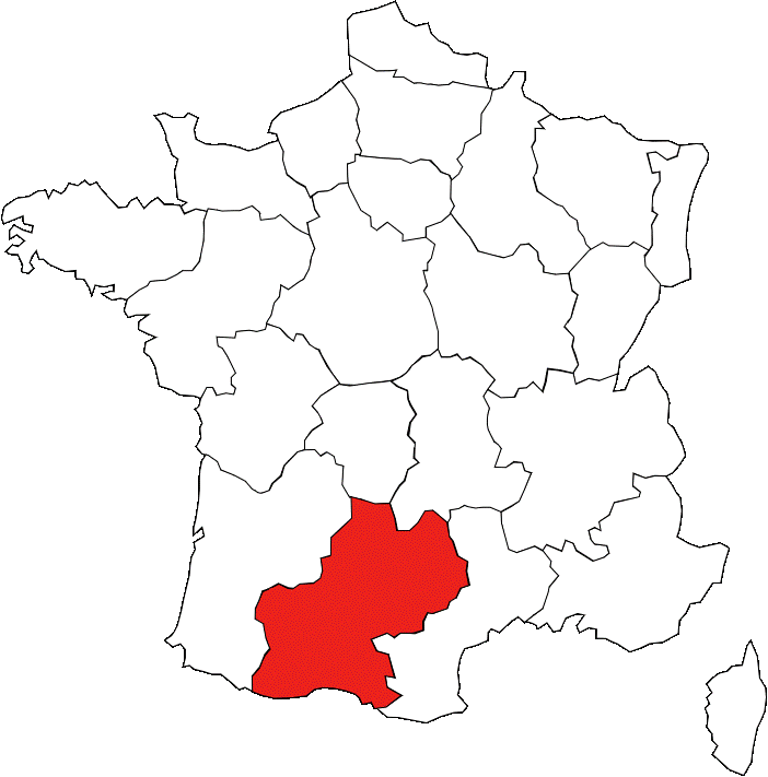 Midi-Pyrenees Map