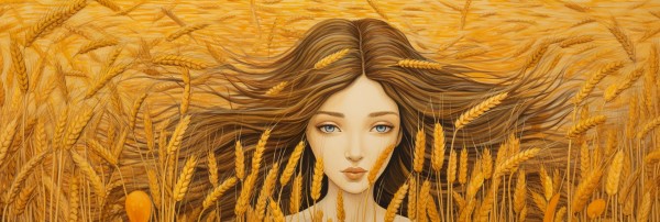 Demeter, Greek goddess of the harvest