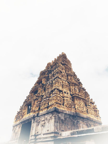 View of Belur Temple