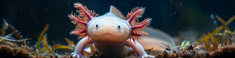 photo of an axolotl