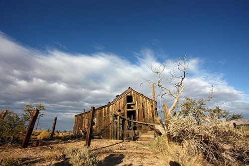 Mojave Desert Old House