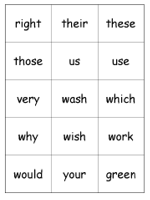 Grade Two Dolch Words - Set 3