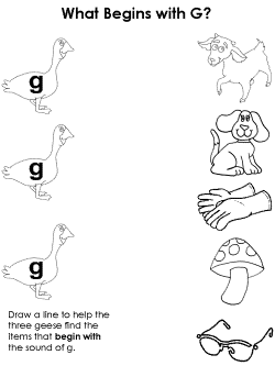 Beginning consonant practice worksheet
