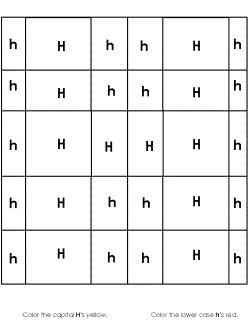 Beginning consonant practice worksheet