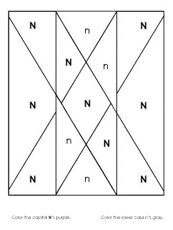 Beginning consonant practice worksheet