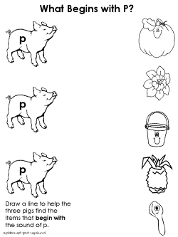 Beginning consonant practice worksheet