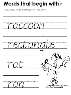 Beginning consonant practice worksheet
