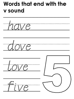 Ending consonant practice worksheet