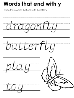 Ending consonant practice worksheet