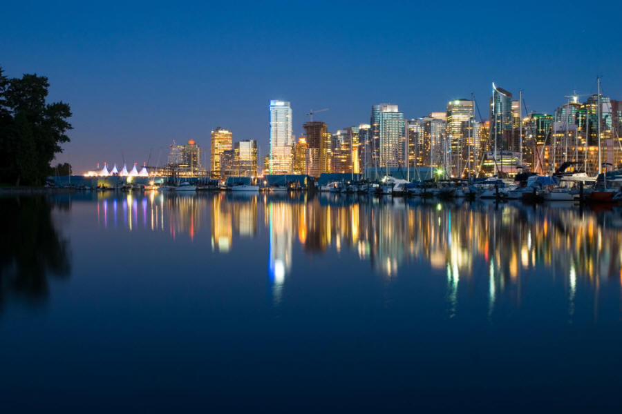 Vancouver skyline