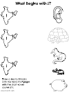 Beginning short vowel sounds practice worksheet