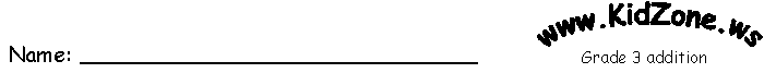 Math Worksheet