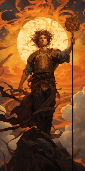 Celtic god Belenus